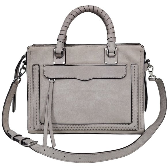 Rebecca Minkoff Bags Rebecca Minkoff Bree Grey Nubuck Suede Leather